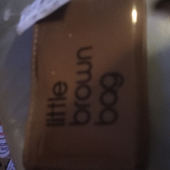 Bloomingdale's Last One  lil brown coin purse Bloomindales Other Side - Picture 5 of 5